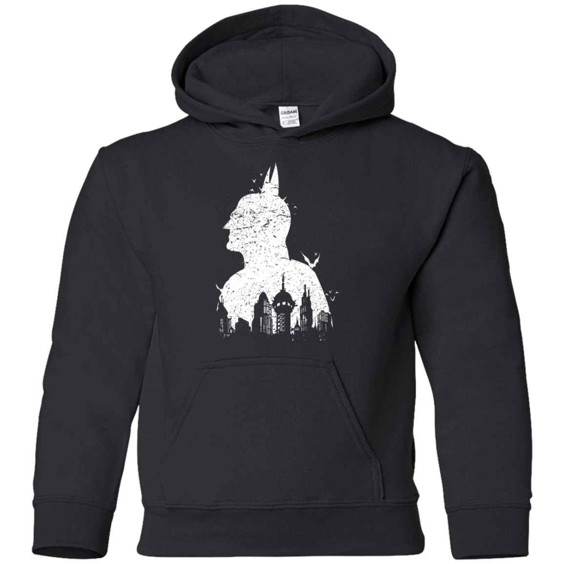 Sweatshirts Black / YS Gotham Shadow Youth Hoodie