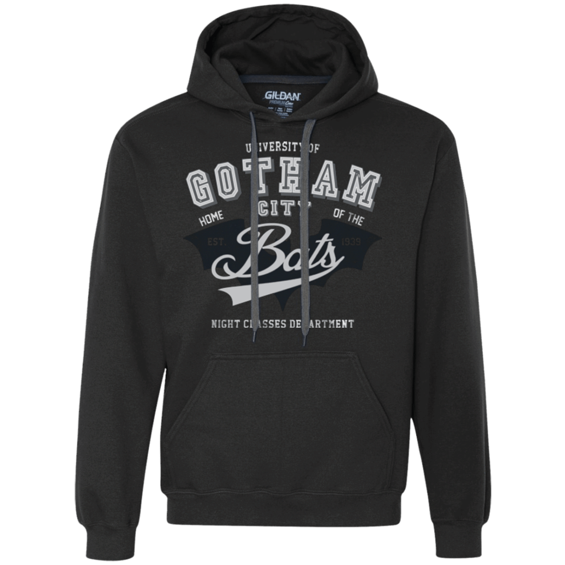 Sweatshirts Black / Small Gotham U Premium Fleece Hoodie