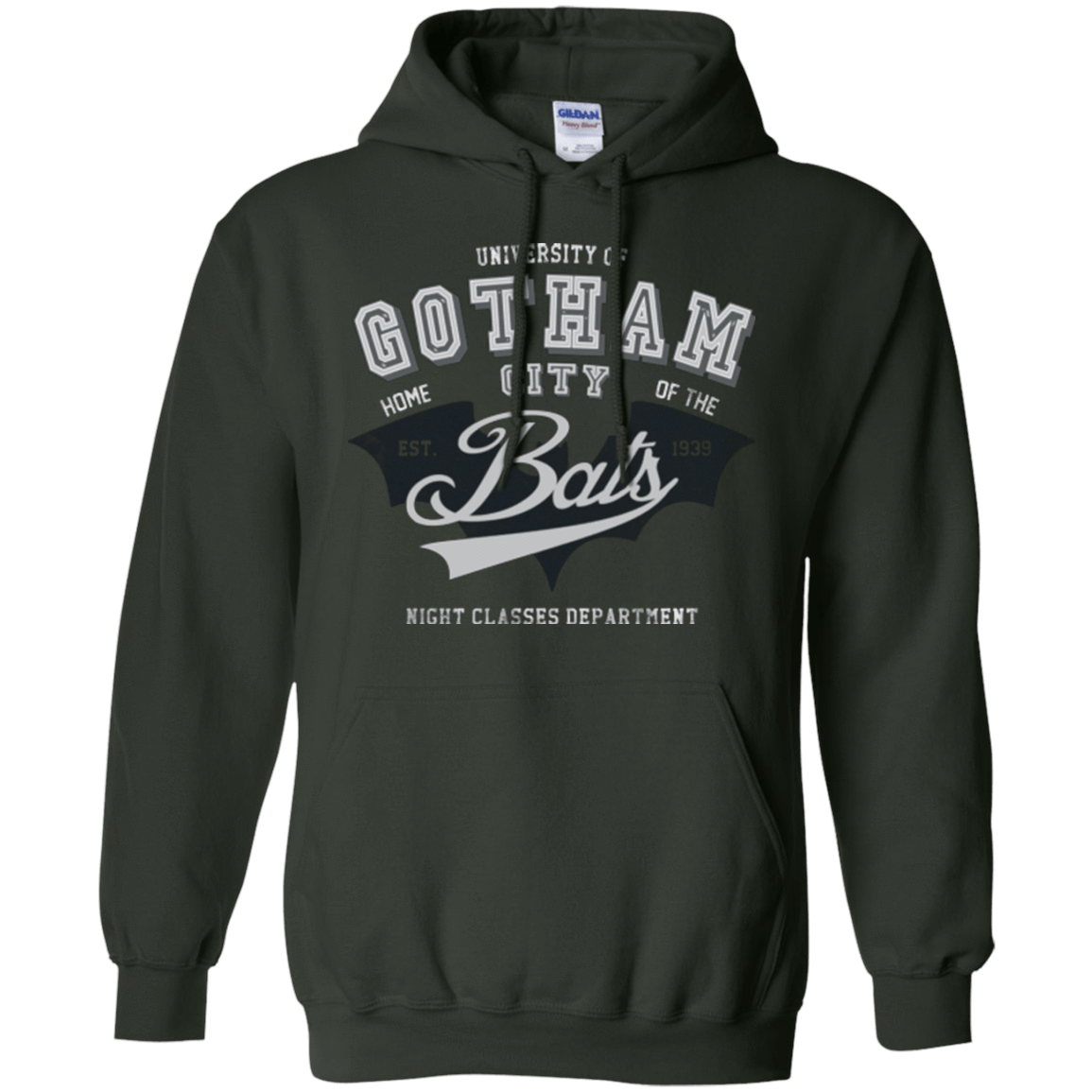 Sweatshirts Forest Green / Small Gotham U Pullover Hoodie