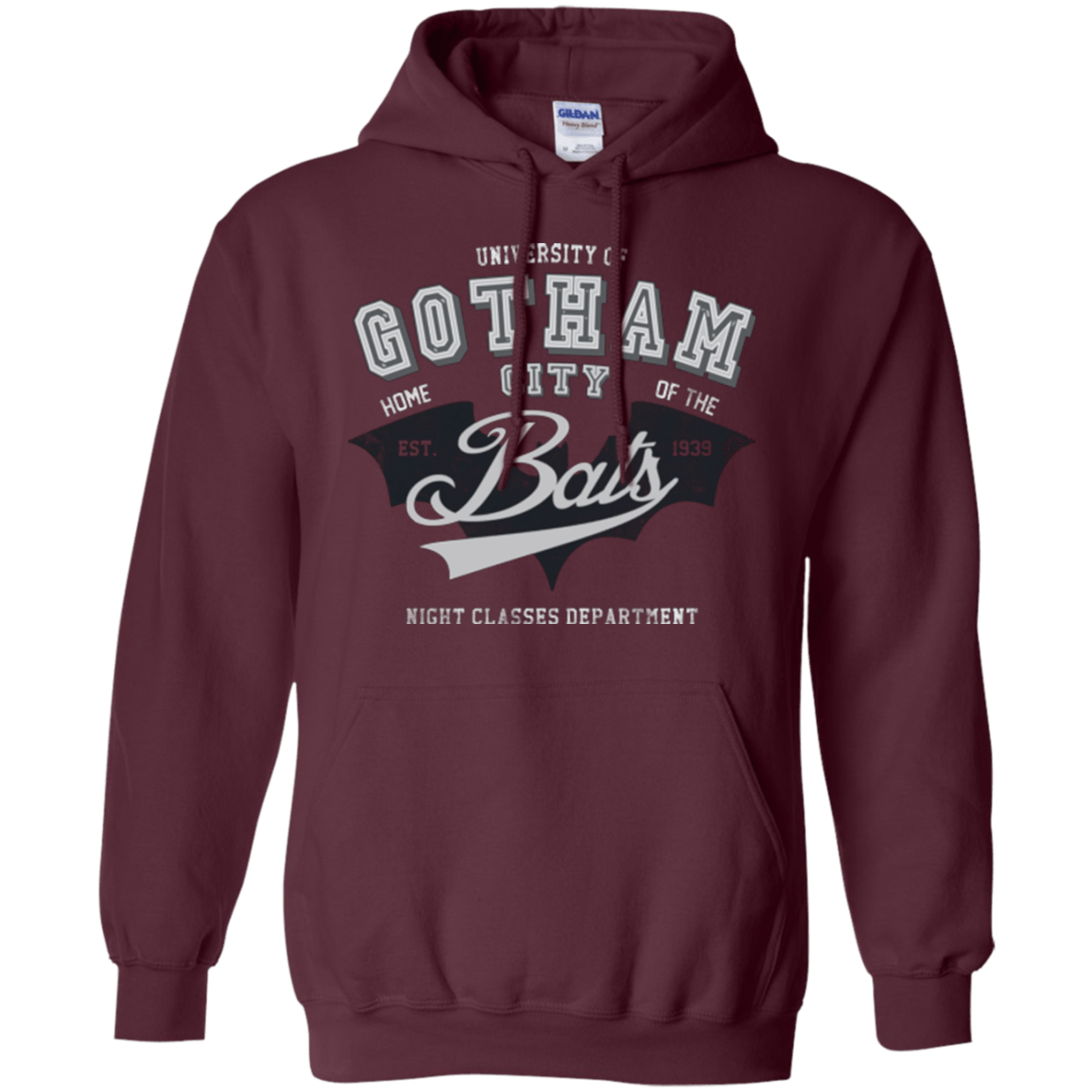 Sweatshirts Maroon / Small Gotham U Pullover Hoodie