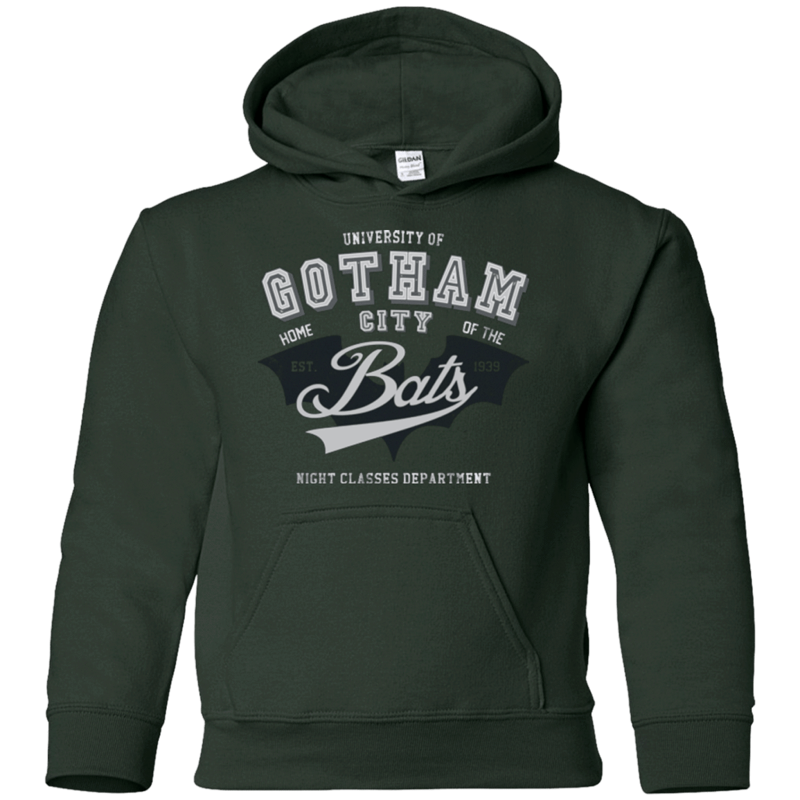 Sweatshirts Forest Green / YS Gotham U Youth Hoodie