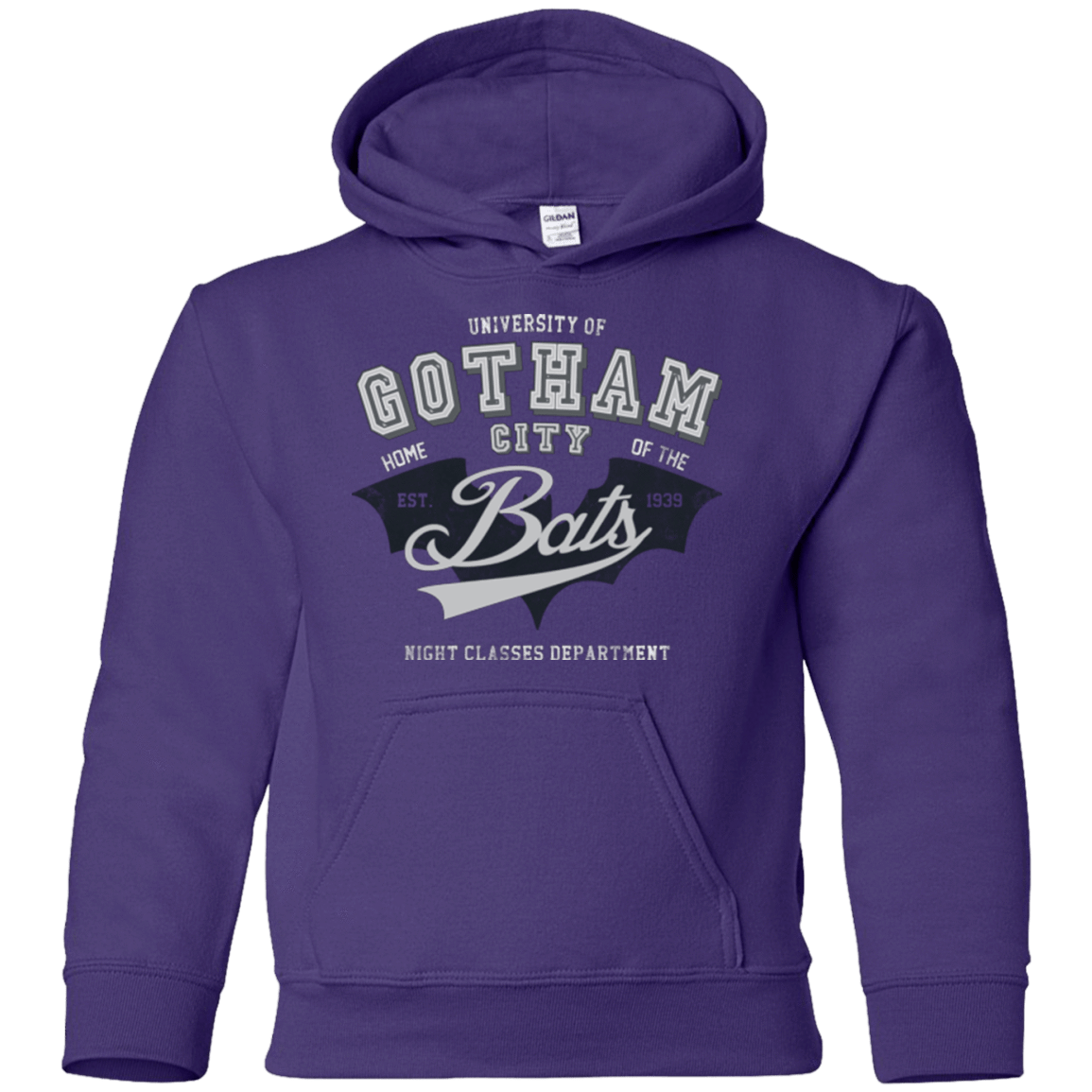 Sweatshirts Purple / YS Gotham U Youth Hoodie