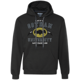 Sweatshirts Black / Small Gotham University Premium Fleece Hoodie