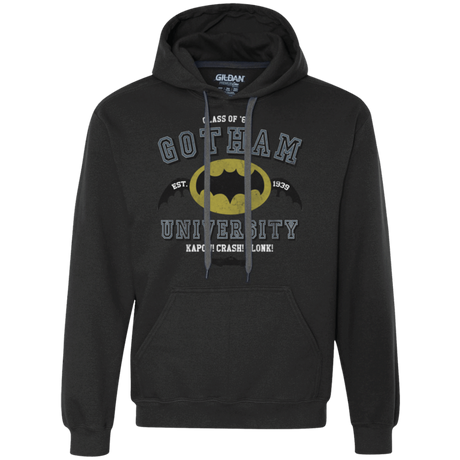 Sweatshirts Black / Small Gotham University Premium Fleece Hoodie