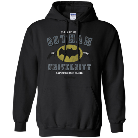 Sweatshirts Black / Small Gotham University Pullover Hoodie