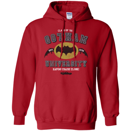 Sweatshirts Red / Small Gotham University Pullover Hoodie