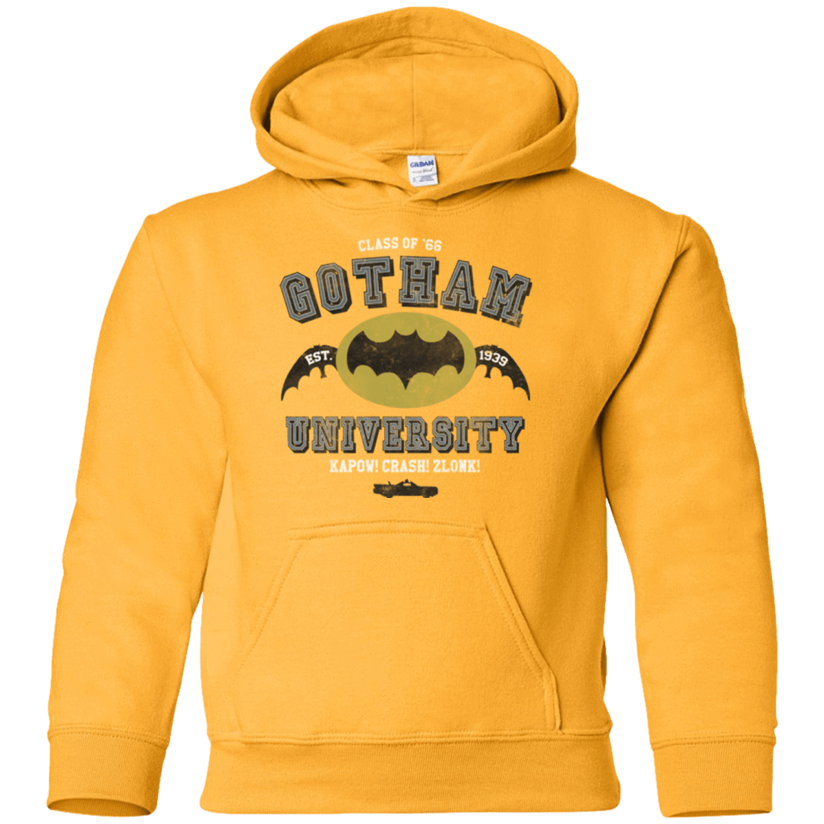 Sweatshirts Gold / YS Gotham University Youth Hoodie