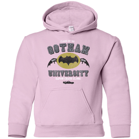 Sweatshirts Light Pink / YS Gotham University Youth Hoodie