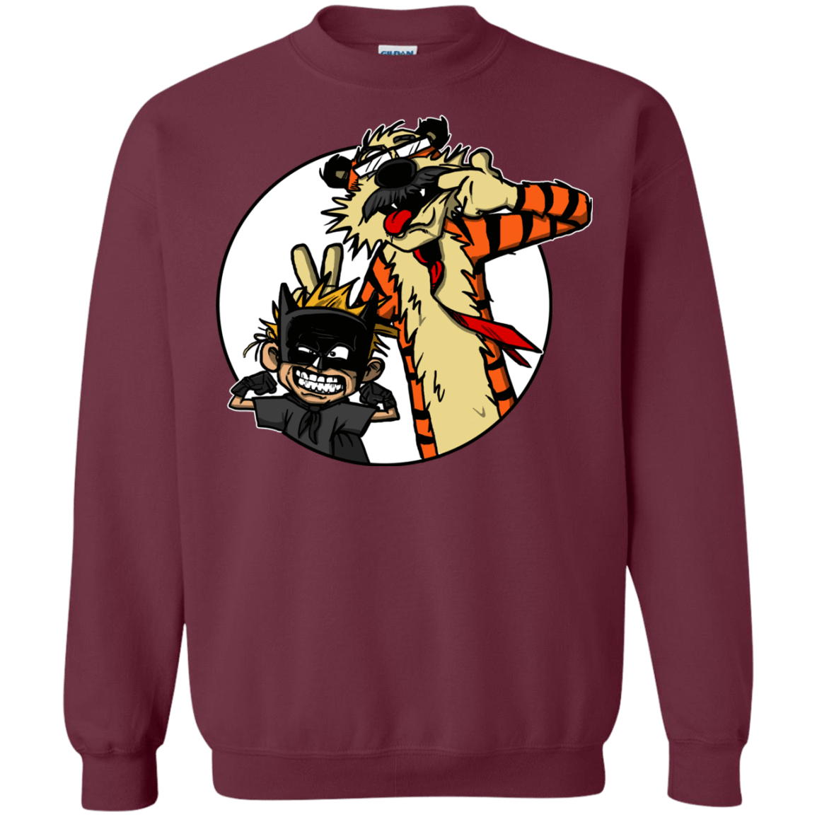 Sweatshirts Maroon / Small Gothams Finest Crewneck Sweatshirt