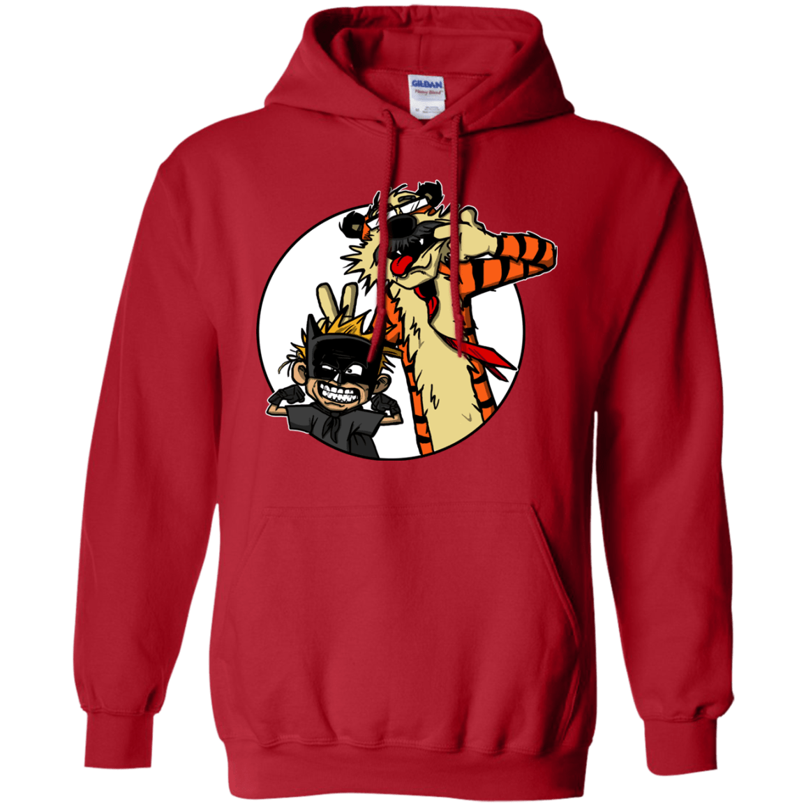 Sweatshirts Red / Small Gothams Finest Pullover Hoodie