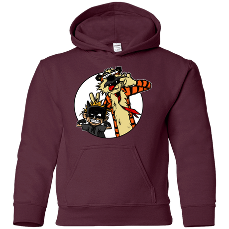 Sweatshirts Maroon / YS Gothams Finest Youth Hoodie