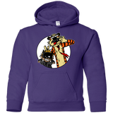 Sweatshirts Purple / YS Gothams Finest Youth Hoodie