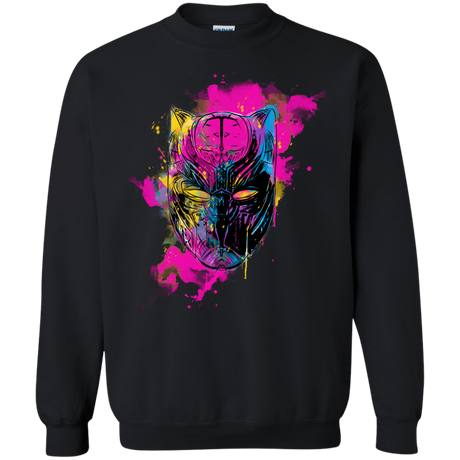 Sweatshirts Black / S Graffiti Panther Crewneck Sweatshirt