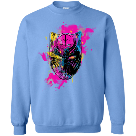 Sweatshirts Carolina Blue / S Graffiti Panther Crewneck Sweatshirt