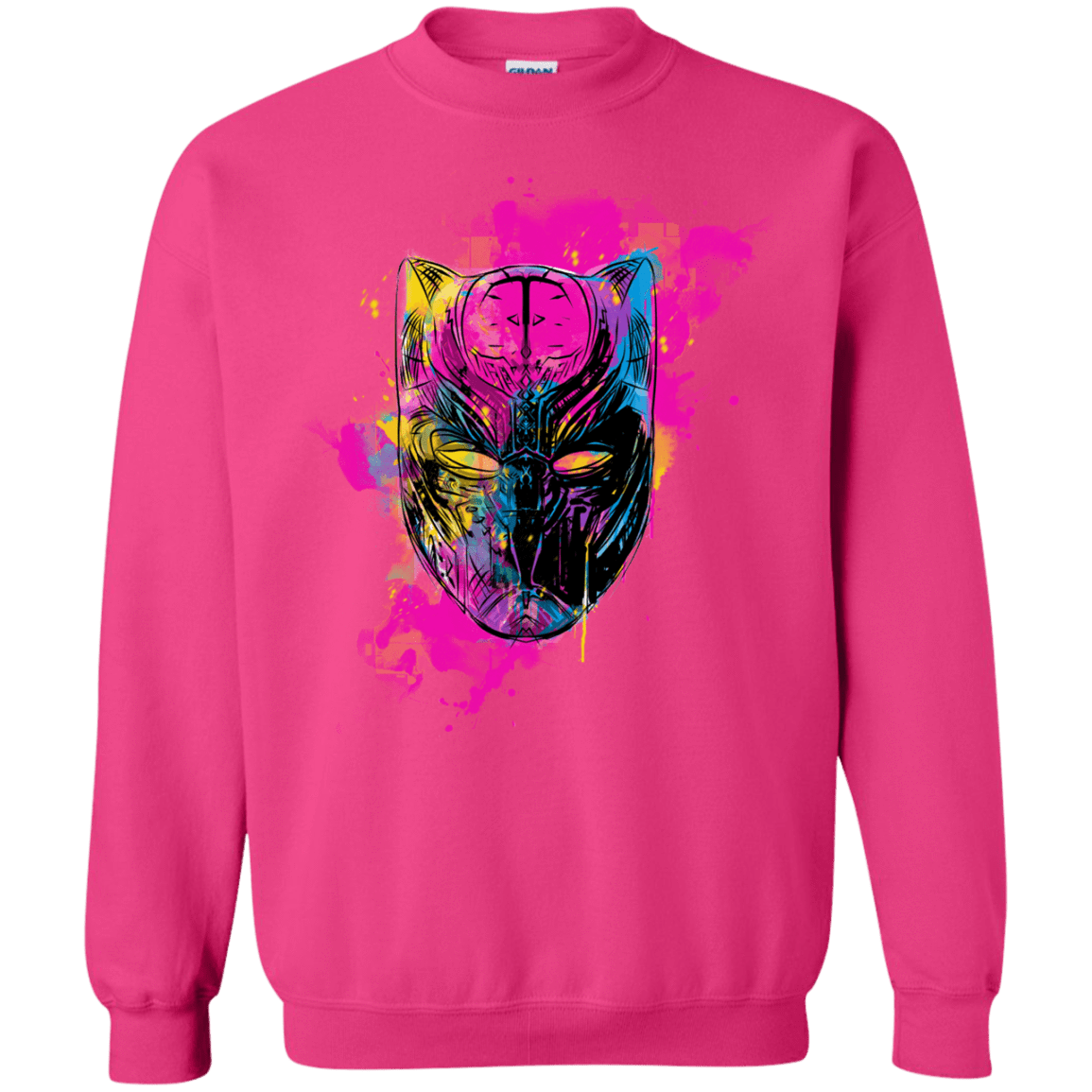 Sweatshirts Heliconia / S Graffiti Panther Crewneck Sweatshirt