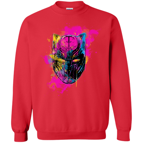 Sweatshirts Red / S Graffiti Panther Crewneck Sweatshirt