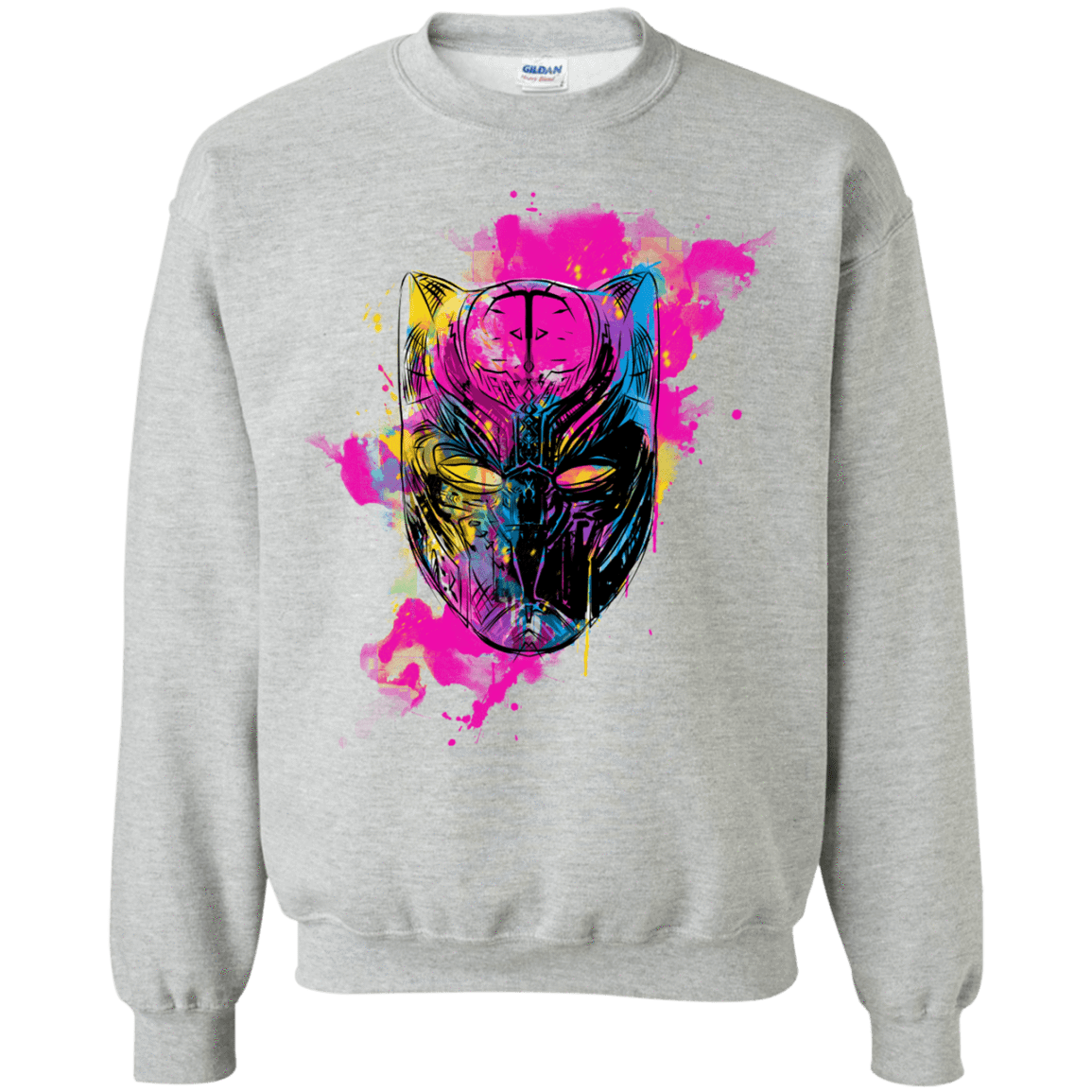 Sweatshirts Sport Grey / S Graffiti Panther Crewneck Sweatshirt