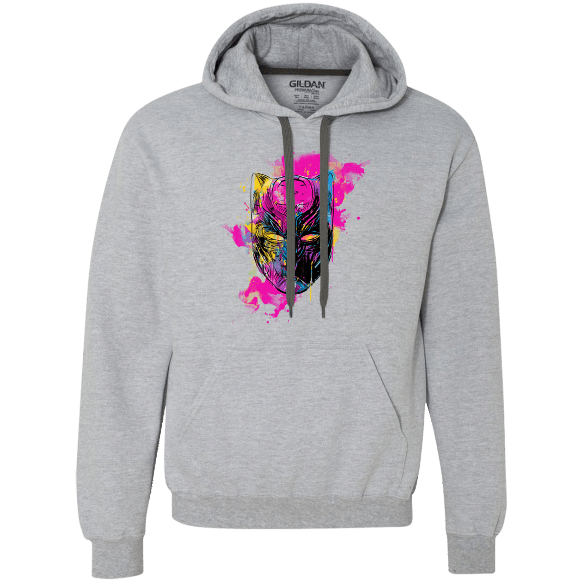 Sweatshirts Sport Grey / S Graffiti Panther Premium Fleece Hoodie