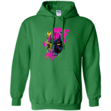 Sweatshirts Irish Green / S Graffiti Panther Pullover Hoodie