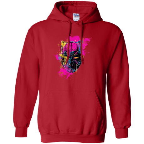 Sweatshirts Red / S Graffiti Panther Pullover Hoodie