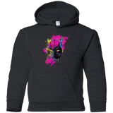 Sweatshirts Black / YS Graffiti Panther Youth Hoodie