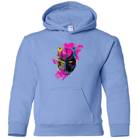 Sweatshirts Carolina Blue / YS Graffiti Panther Youth Hoodie