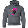Sweatshirts Dark Heather / YS Graffiti Panther Youth Hoodie