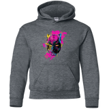 Sweatshirts Dark Heather / YS Graffiti Panther Youth Hoodie