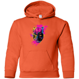 Sweatshirts Orange / YS Graffiti Panther Youth Hoodie