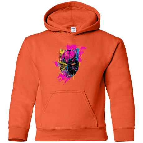 Sweatshirts Orange / YS Graffiti Panther Youth Hoodie