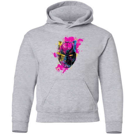 Sweatshirts Sport Grey / YS Graffiti Panther Youth Hoodie