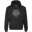 Sweatshirts Black / Small Graffiti White Wolf Premium Fleece Hoodie