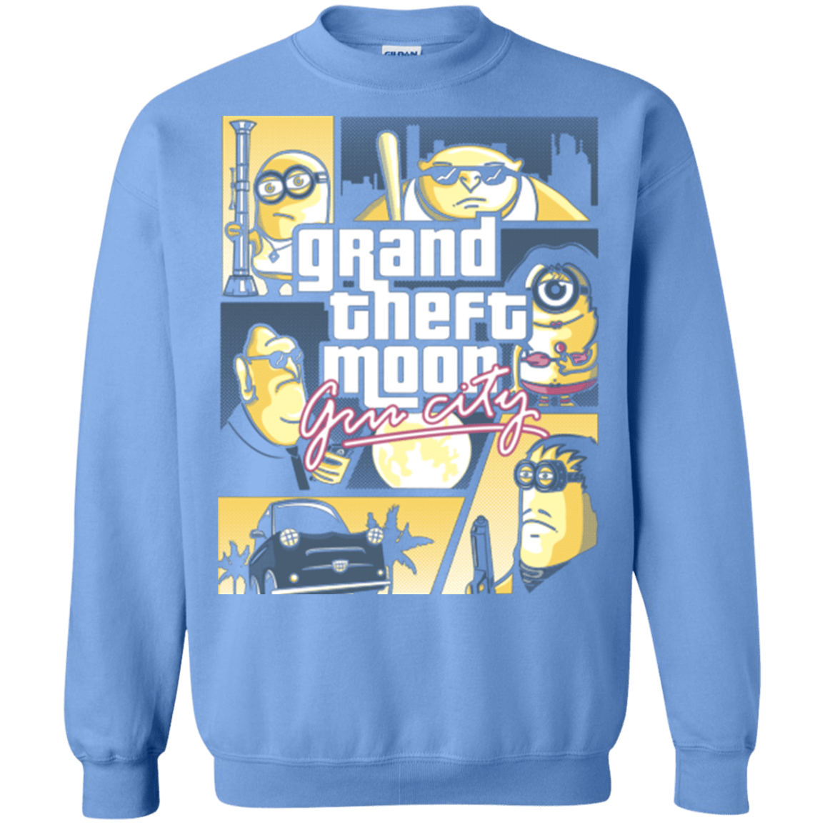 Sweatshirts Carolina Blue / Small Grand theft moon Crewneck Sweatshirt