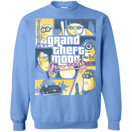 Sweatshirts Carolina Blue / Small Grand theft moon Crewneck Sweatshirt