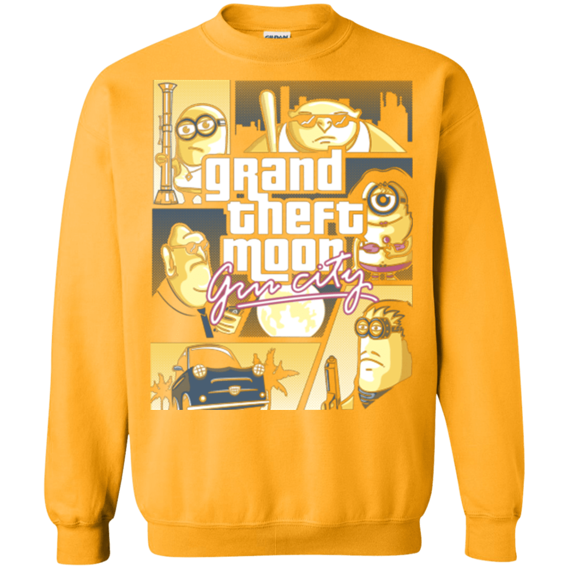 Sweatshirts Gold / Small Grand theft moon Crewneck Sweatshirt