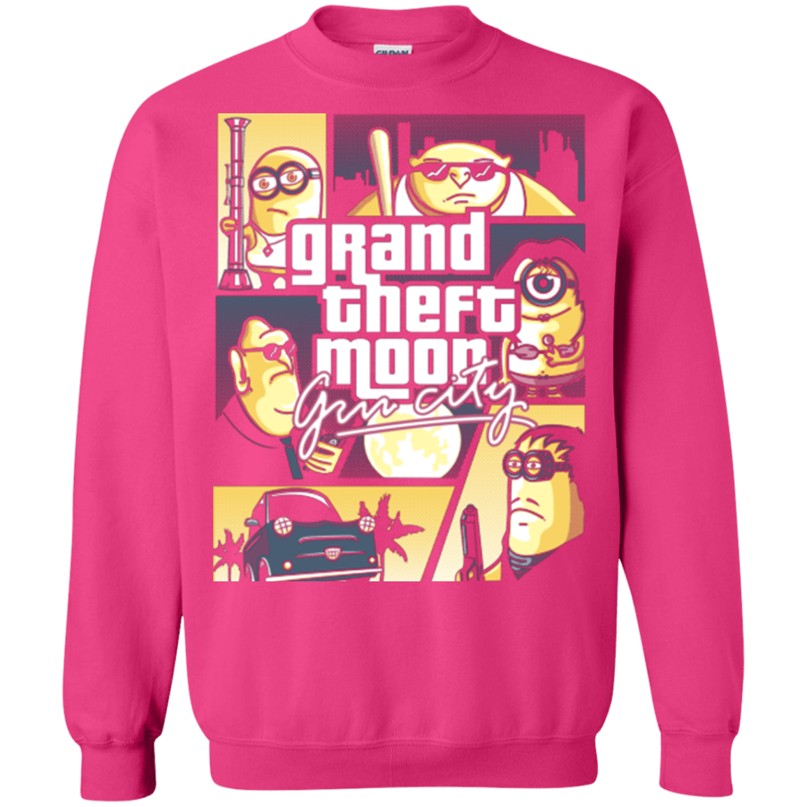 Sweatshirts Heliconia / Small Grand theft moon Crewneck Sweatshirt