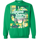 Sweatshirts Irish Green / Small Grand theft moon Crewneck Sweatshirt