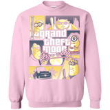 Sweatshirts Light Pink / Small Grand theft moon Crewneck Sweatshirt