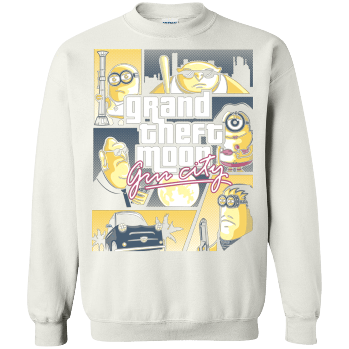 Sweatshirts White / Small Grand theft moon Crewneck Sweatshirt