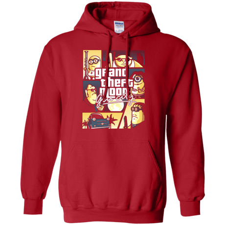 Sweatshirts Red / Small Grand theft moon Pullover Hoodie