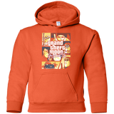 Sweatshirts Orange / YS Grand theft moon Youth Hoodie