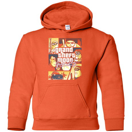 Sweatshirts Orange / YS Grand theft moon Youth Hoodie