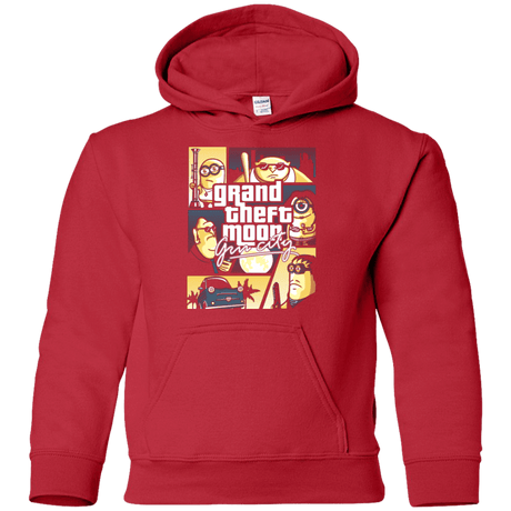Sweatshirts Red / YS Grand theft moon Youth Hoodie