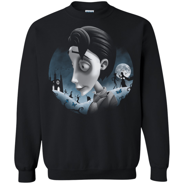 Sweatshirts Black / S Grave Wedding Crewneck Sweatshirt