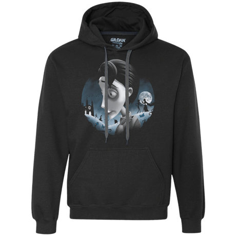 Sweatshirts Black / S Grave Wedding Premium Fleece Hoodie