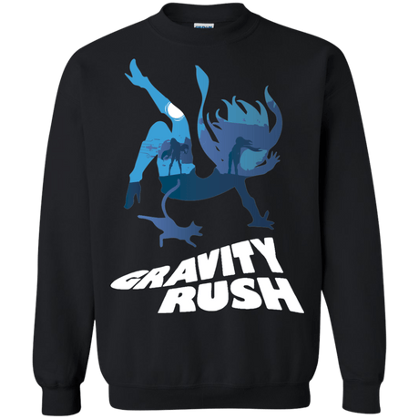Sweatshirts Black / Small Gravity Rush Crewneck Sweatshirt