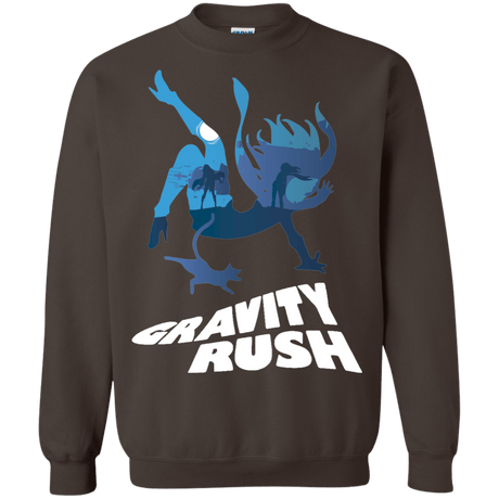 Sweatshirts Dark Chocolate / Small Gravity Rush Crewneck Sweatshirt