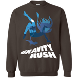 Sweatshirts Dark Chocolate / Small Gravity Rush Crewneck Sweatshirt