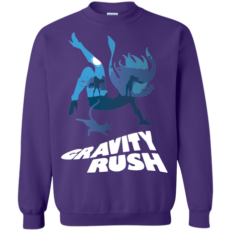 Sweatshirts Purple / Small Gravity Rush Crewneck Sweatshirt