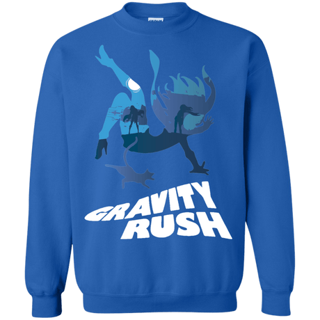 Sweatshirts Royal / Small Gravity Rush Crewneck Sweatshirt